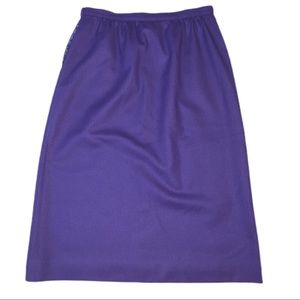Pendleton Vintage Wool Skirt Size 12